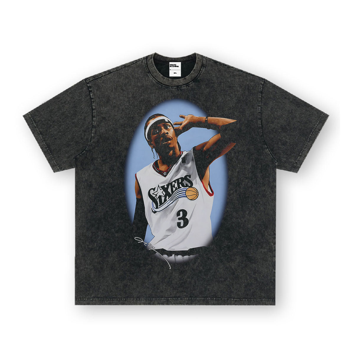 Allen Iverson 2.1 Vintage Wash Tee