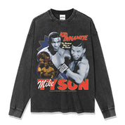 Mike Tyson Iron Mike Kid Dynamite Long Sleeve Shirt