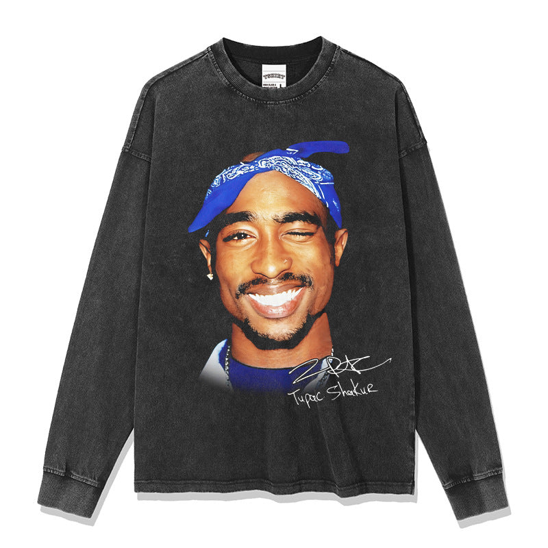 2pac Tupac Shakur Long Sleeve Shirt