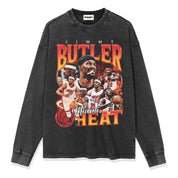 Jimmy Butler Miami Heat Long Sleeve Shirt