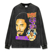 Young Kobe Bryant Long Sleeve Shirt