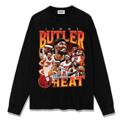 Jimmy Butler Miami Heat Long Sleeve Shirt