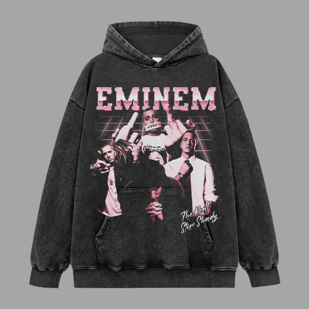 Eminem Vintage Wash Hoodie